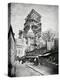 The Construction Ot the Sacre Coeur in Montmartre, circa 1885-90-null-Premier Image Canvas