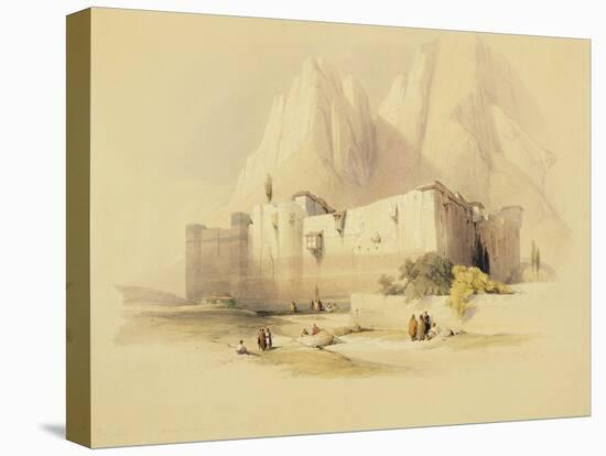 The Convent of St. Catherine, Mount Sinai, February 21st 1839, Plate 109-David Roberts-Premier Image Canvas