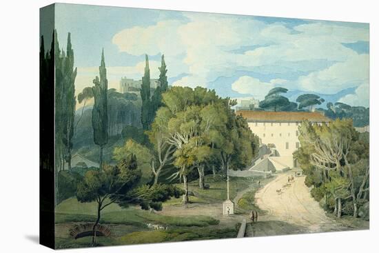 The Convent of St. Eufebio, Near Naples-Francis Towne-Premier Image Canvas