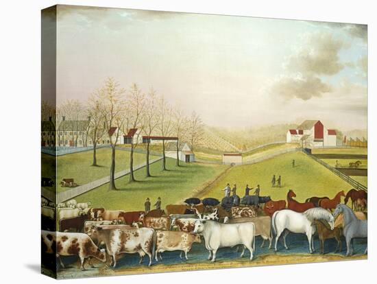 The Cornell Farm, 1848-Edward Hicks-Premier Image Canvas