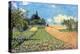The Cornfield (Near Argenteuil)-Alfred Sisley-Premier Image Canvas