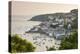 The Cornish Town of Fowey on the Fowey Estuary, Cornwall, England. Summer-Adam Burton-Premier Image Canvas