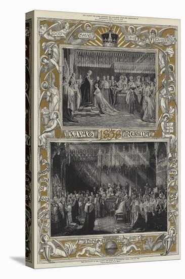 The Coronation of Her Majesty the Queen in Westminster Abbey, 28 June 1838-Charles Robert Leslie-Premier Image Canvas