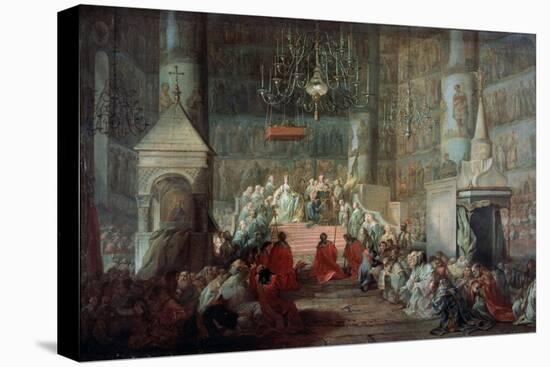 The Coronation of the Empress Catherine II of Russia on 12th September 1762, 1777-Stefano Torelli-Premier Image Canvas