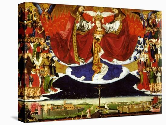 The Coronation of the Virgin, 1454-Enguerrand Quarton-Premier Image Canvas