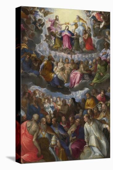 The Coronation of the Virgin, C. 1598-Johann Rottenhammer-Premier Image Canvas