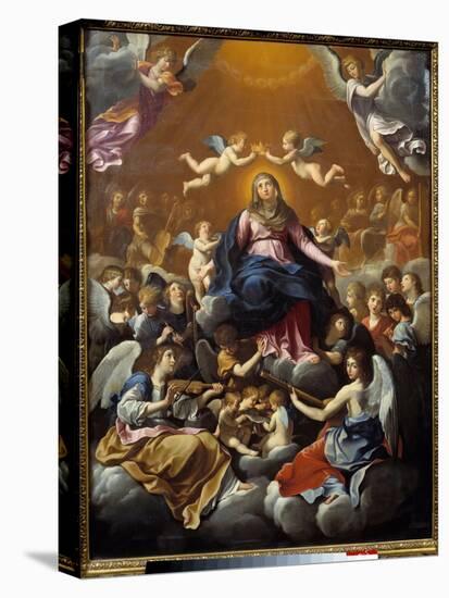 The Coronation of the Virgin. Painting by Guido Reni Called the Guide (1575-1642), 17Th Century. Ba-Guido Reni-Premier Image Canvas