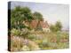 The Cottar's Pride - a Cottage Garden-Henry Sutton Palmer-Premier Image Canvas