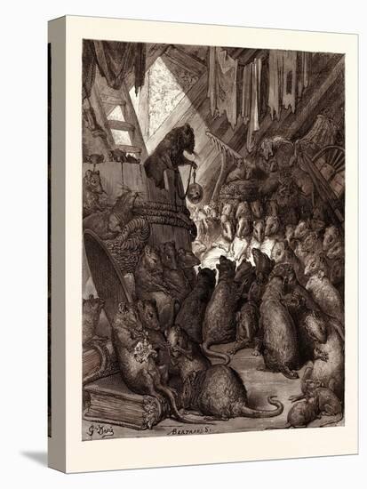 The Council Held by the Rats-Gustave Dore-Premier Image Canvas