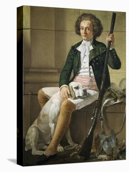 The Count De Mont Louis-Johann Zoffany-Premier Image Canvas