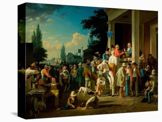 The County Election, 1852-George Caleb Bingham-Premier Image Canvas