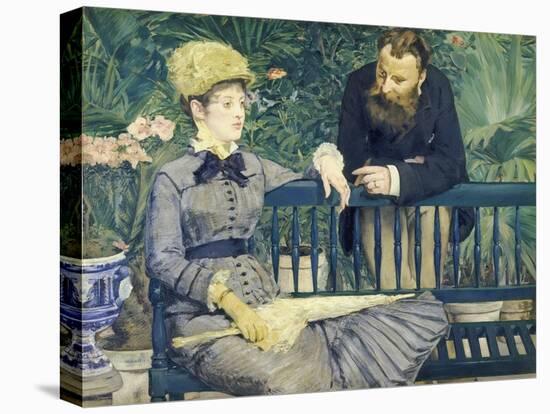 The Couple Guillemet in a Conversatory, 1879-Edouard Manet-Premier Image Canvas
