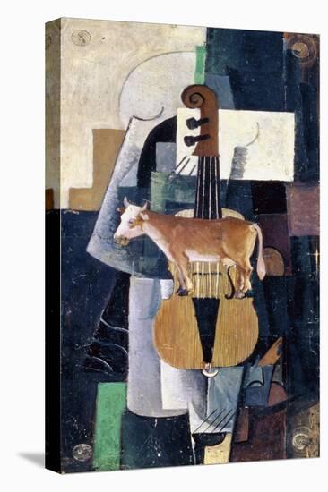 The Cow and the Violin, 1913-Kazimir Severinovich Malevich-Premier Image Canvas