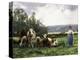 The Cow Pasture-Julien Dupre-Premier Image Canvas
