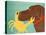 The Crab Choc Dog Yellow Crab-Stephen Huneck-Premier Image Canvas