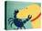 The Crab Yellow-Stephen Huneck-Premier Image Canvas