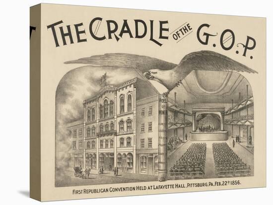 The Cradle of the G.O.P. – the First Republican Convention-null-Premier Image Canvas