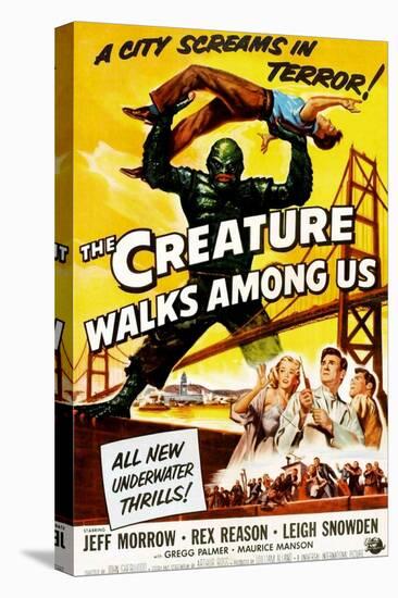 The Creature Walks Among Us, 1956-null-Stretched Canvas