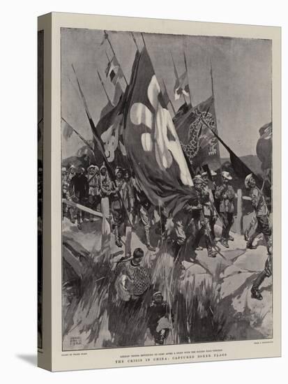 The Crisis in China, Captured Boxer Flags-Frank Craig-Premier Image Canvas