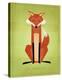 The Crooked Fox-John Golden-Stretched Canvas