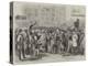 The Crowd at Baltimore Waiting for Mr Lincoln, President of the United States-Thomas Nast-Premier Image Canvas