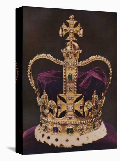 'The Crown of England, St Edward's Crown', c1937-Unknown-Premier Image Canvas