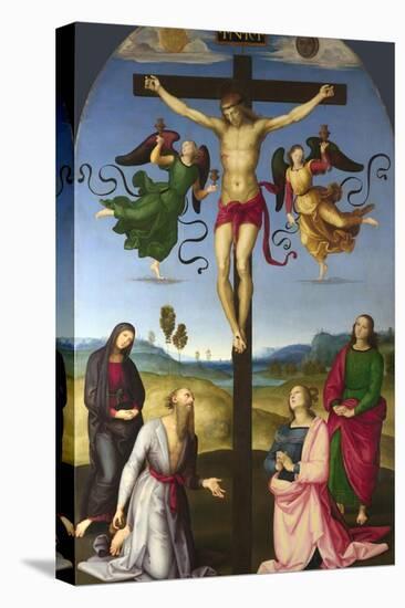 The Crucified Christ with the Virgin Mary, Saints and Angels (The Mond Crucifixio), 1502-1503-Raphael-Premier Image Canvas