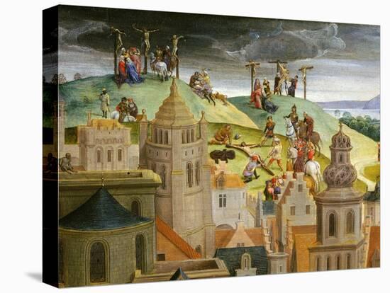 The Crucifixion, Passion of Christ, Detail-Hans Memling-Premier Image Canvas
