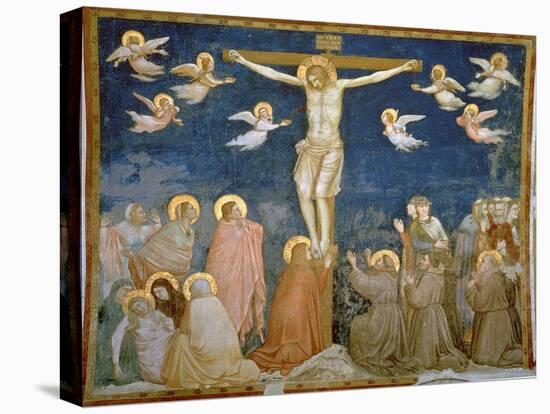 The Crucifixion-Giotto di Bondone-Premier Image Canvas
