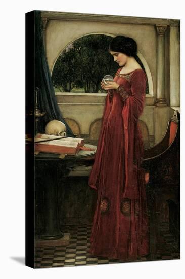 The Crystal Ball, 1902 (Oil on Canvas)-John William Waterhouse-Premier Image Canvas