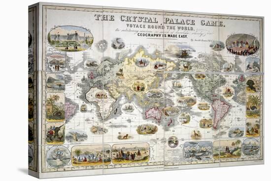 The Crystal Palace Game, Voyage Round the World, 1855-Henry Smith Evans-Premier Image Canvas