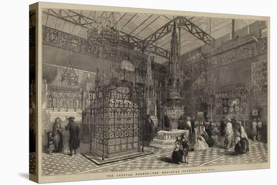 The Crystal Palace, the Mediaeval Court-null-Premier Image Canvas