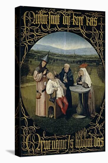 The Cure of Folly (Extraction of the Stone of Madnes), Between 1488 and 1516-Hieronymus Bosch-Premier Image Canvas
