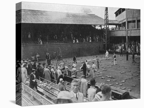 The Cushion Bombardment of No 1 Court, Davis Cup, Wimbledon, 1935-null-Premier Image Canvas