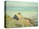 The Customs Hut, Morning, 1882-Claude Monet-Premier Image Canvas