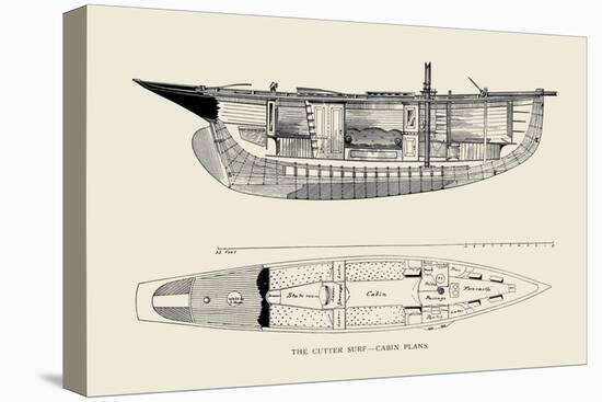 The Cutter Surf, Cabin Plans-Charles P. Kunhardt-Stretched Canvas