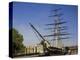 The Cutty Sark, an Old Tea Clipper, Greenwich, London, England, UK-Charles Bowman-Premier Image Canvas