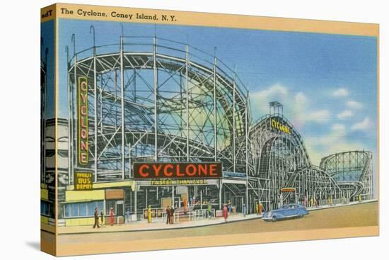 The Cyclone, Coney Island, C.1946-null-Premier Image Canvas