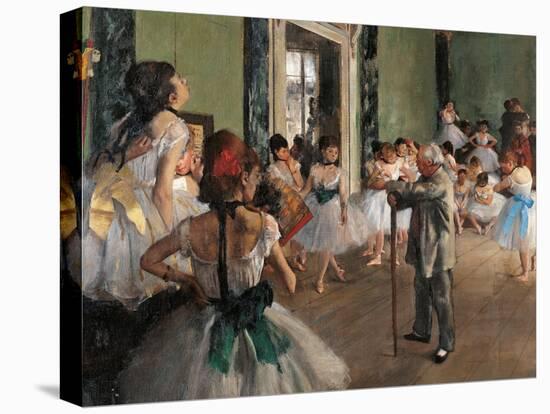 The Dance Class-Edgar Degas-Premier Image Canvas