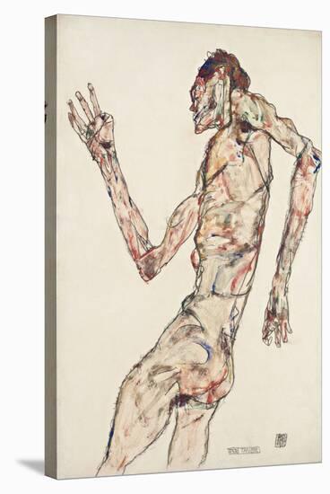The Dancer-Egon Schiele-Stretched Canvas