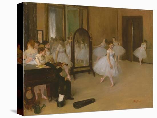 The Dancing Class, c.1871-Edgar Degas-Premier Image Canvas