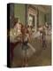 The Dancing Class, circa 1873-76-Edgar Degas-Premier Image Canvas