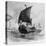 The Danish Ship Called the Raven, Viking Ship, Pre-800 AD-null-Premier Image Canvas