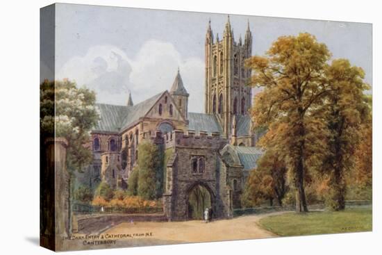 The Dark Entry and Cathedral, from N E, Canterbury-Alfred Robert Quinton-Premier Image Canvas