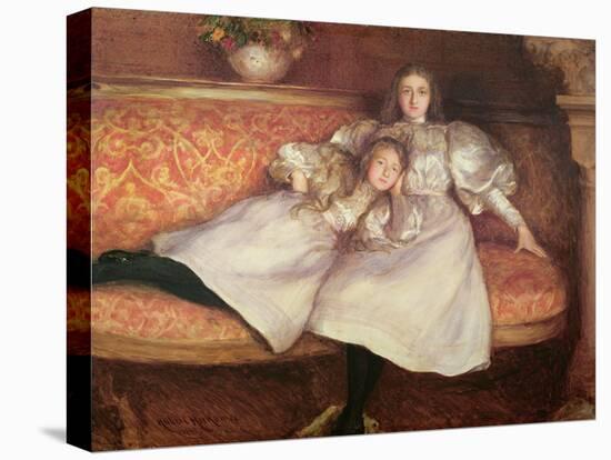 The Daughters of Baron Von Erlanger-Hubert von Herkomer-Premier Image Canvas
