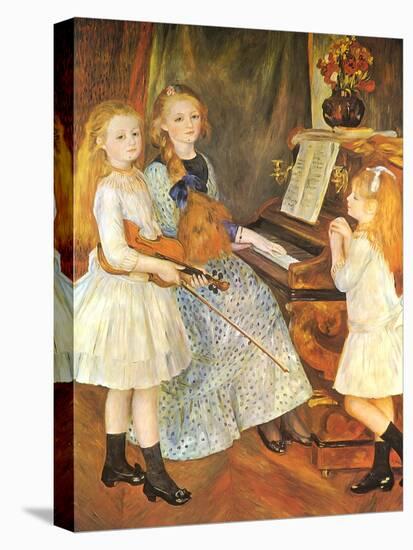 The Daughters of Catulle Mendes, 1888-Pierre-Auguste Renoir-Premier Image Canvas