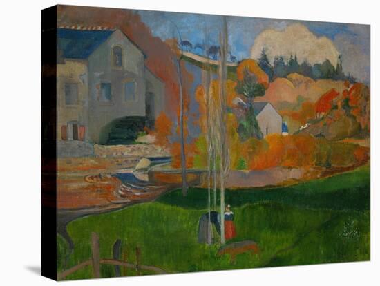The David Mill, Brittany Landscape, 1894-Paul Gauguin-Premier Image Canvas