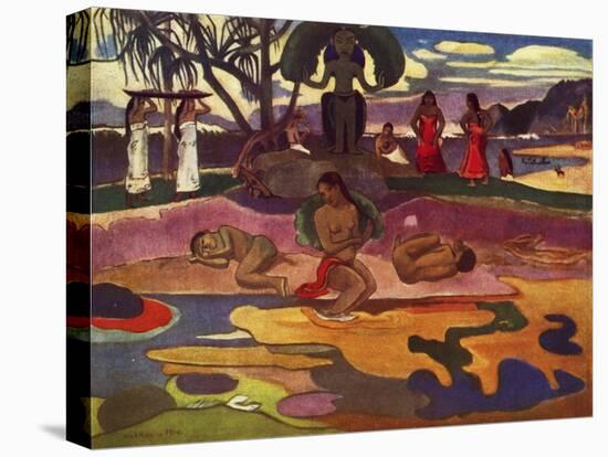 'The Day of the God (Mahana No Atua)', 1936-Paul Gauguin-Premier Image Canvas