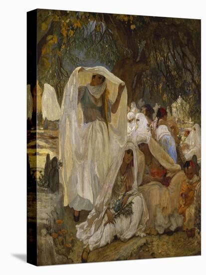 The Day of the Prophet Blidah, Algeria-Frederick Arthur Bridgman-Premier Image Canvas