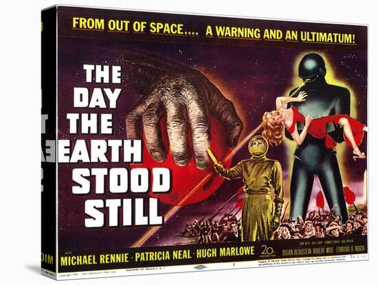 The Day The Earth Stood Still, 1951-null-Stretched Canvas